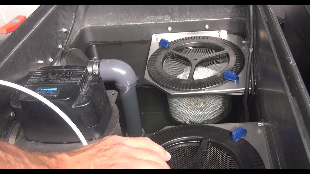 T.K.P.  Telford Koi Pond - Part 36 - Koi Pond Pump, Filter and Skimmer Modifications.