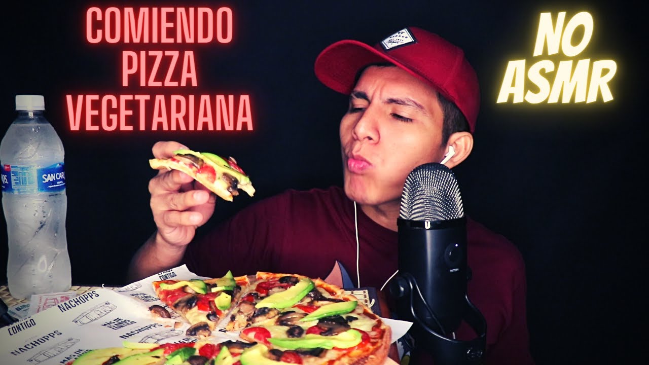 Comiendo Pizza Vegetariana- LOS PERSONAJES FAVORITOS DE MIS SUSCRIPTORES 9 (NO ASMR)