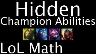 LoL Math - Hidden Champion Abilities