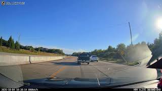 Dash camera: I get over now Good luck everyone else