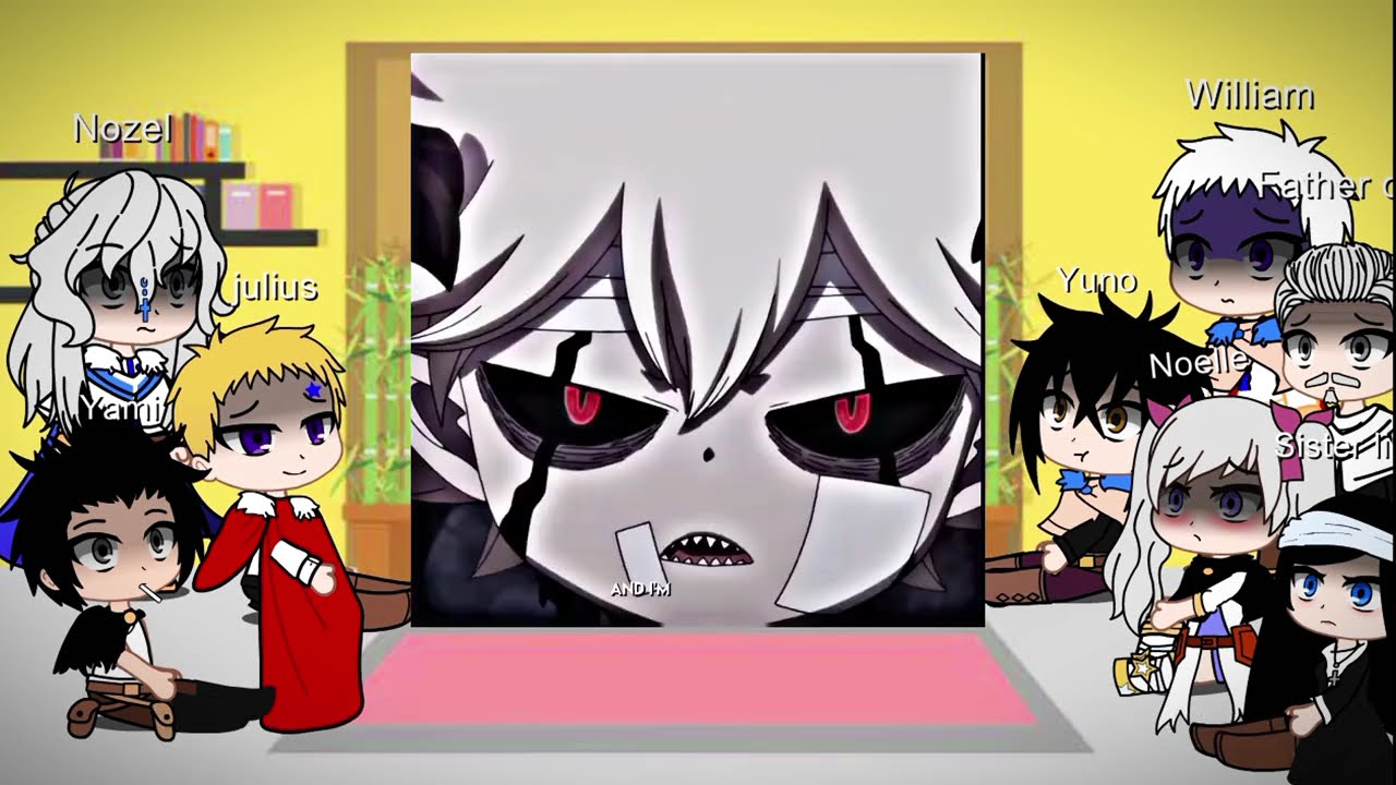 Black Clover Characters React to Asta