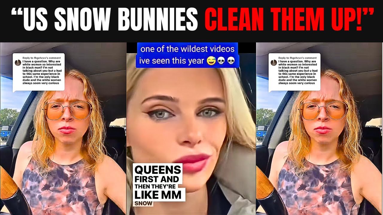 «Черных королей очищают!» Белая женщина ждет недавно расставшихся с ней чернокожих мужчин, чтобы ...