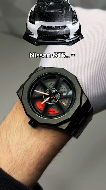 Perfect watch for a car guy💀😈#bmw #porsche #lambo #svj #nissan