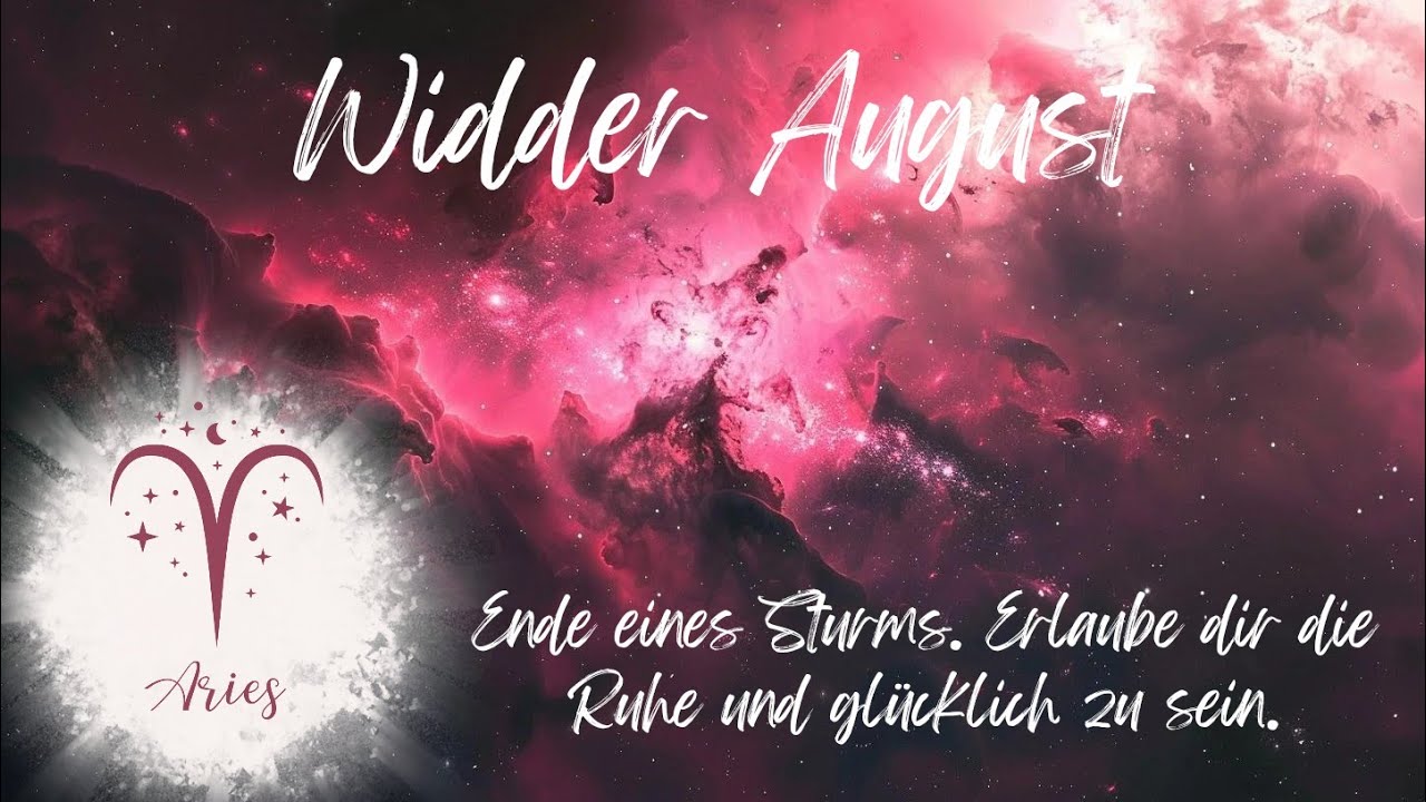 #Widder 🔮Monatslegung August🔮