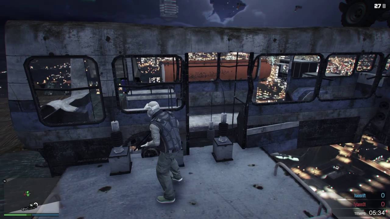 gta online affrontement parkour