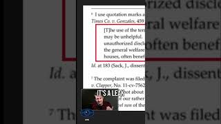 Leaking Truth: Courts Say It's Beneficial? #shorts