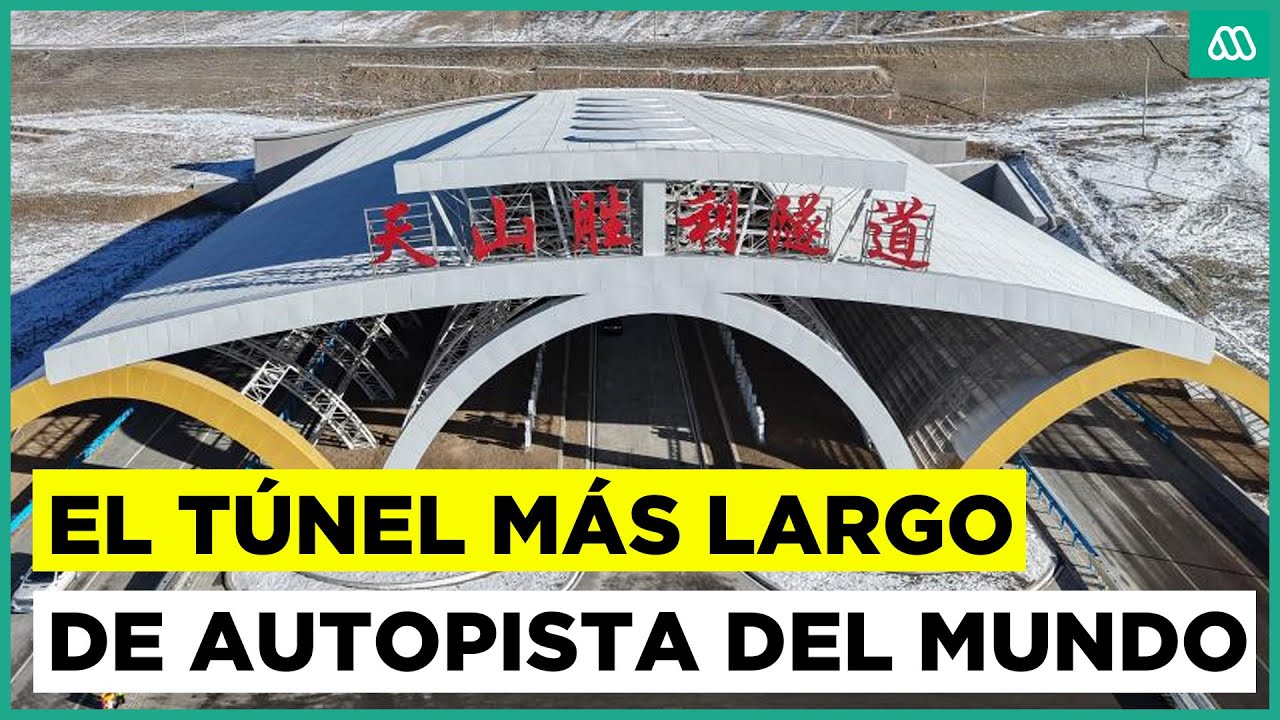 Permite ahorrar más de 6 horas: Así es el túnel más grande del mundo que fue inaugurado en China