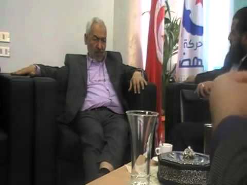 لقاء الغنوشي و أبو عياض