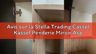 Avis sur la Stella Trading Cassel Kassel Penderie Miroir Aspect chêne Artisan Graphite – Armoire Pol