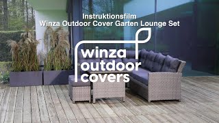 Instruktionsfilm Winza Outdoor Covers Schutzhülle Für Loungeset