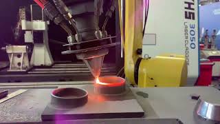 Laser Cladding Machine Test Samples - Laser 3D Printing