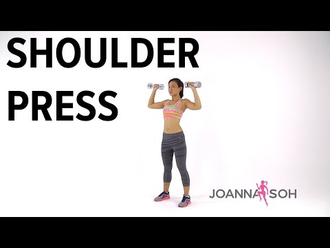 How to do Shoulder Press | Joanna Soh