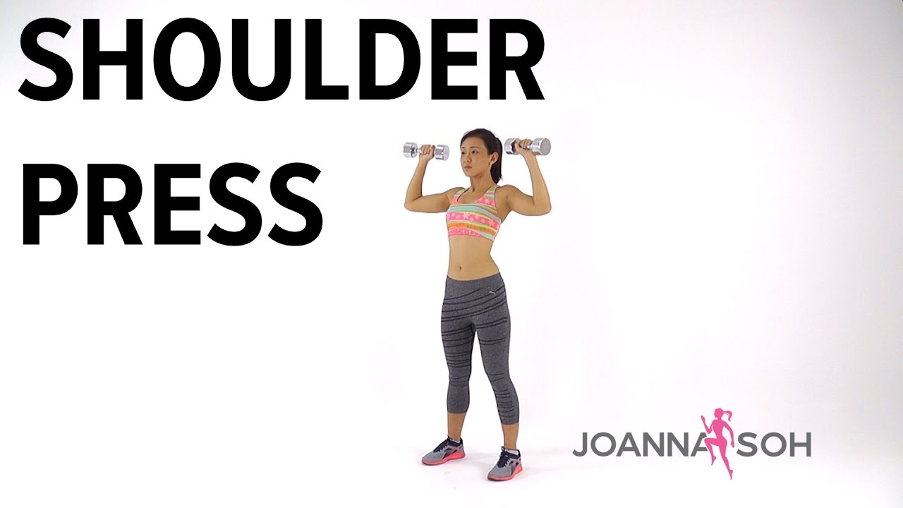 How to do Shoulder Press | Joanna Soh - YouTube