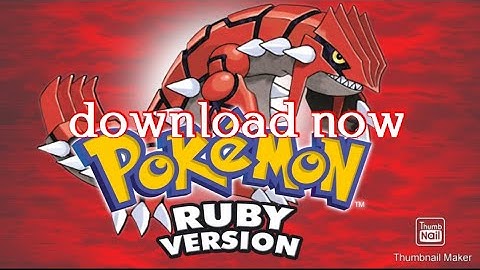 How to download Pokemon Ruby version in android 🔥🔥💯