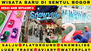 The Newest Tourist Attraction In Bogorsnowville Sentul Bogor  Complete Review Of Entrance Tick