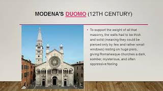 Art History - Romanesque Architecture - An Introduction