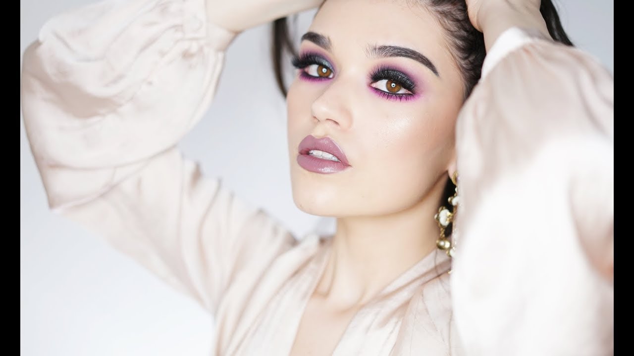 Party Makeup Smokey with Color