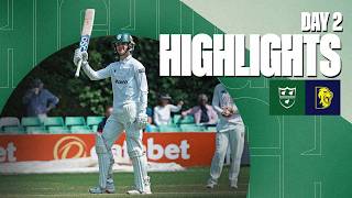 Young Pears step up with the match finely poised | Worcestershire vs Durham Highlights | Day Two