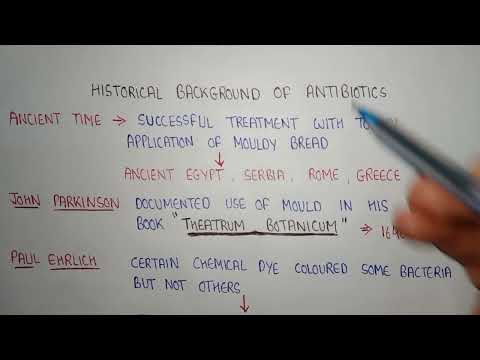 Historical background of antibiotics | discovery of salvarsan / arsphenamide / compound 606