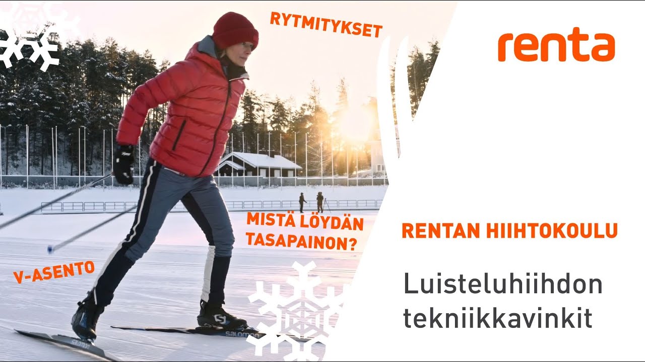 Luisteluhiihdon tekniikkavinkit | Rentan hiihtokoulu