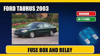 Fuse box location and diagram: ford taurus 2003 - Schema fusibili