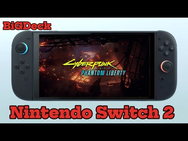 Nintendo Switch Cyberpunk 2077:Phantom Liberty (Switch2) Cyberpunk 2077: Phantom Liberty | Nintendo Switch 2 - YouTube