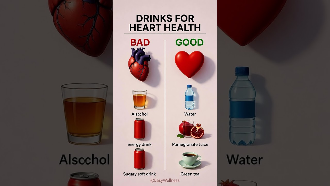 Bad vs Good Drinks for Heart Health | Save Your Heart