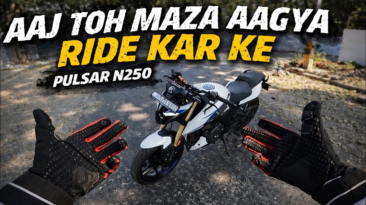 Pulsar N250 Full Power Ride 🔥 | Kya Machine Hai | Pulsar N250 Rocket 🚀 