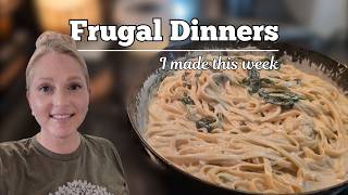 Frugal Dinners I Made This Week | What's For Dinner? | Easy Dinners