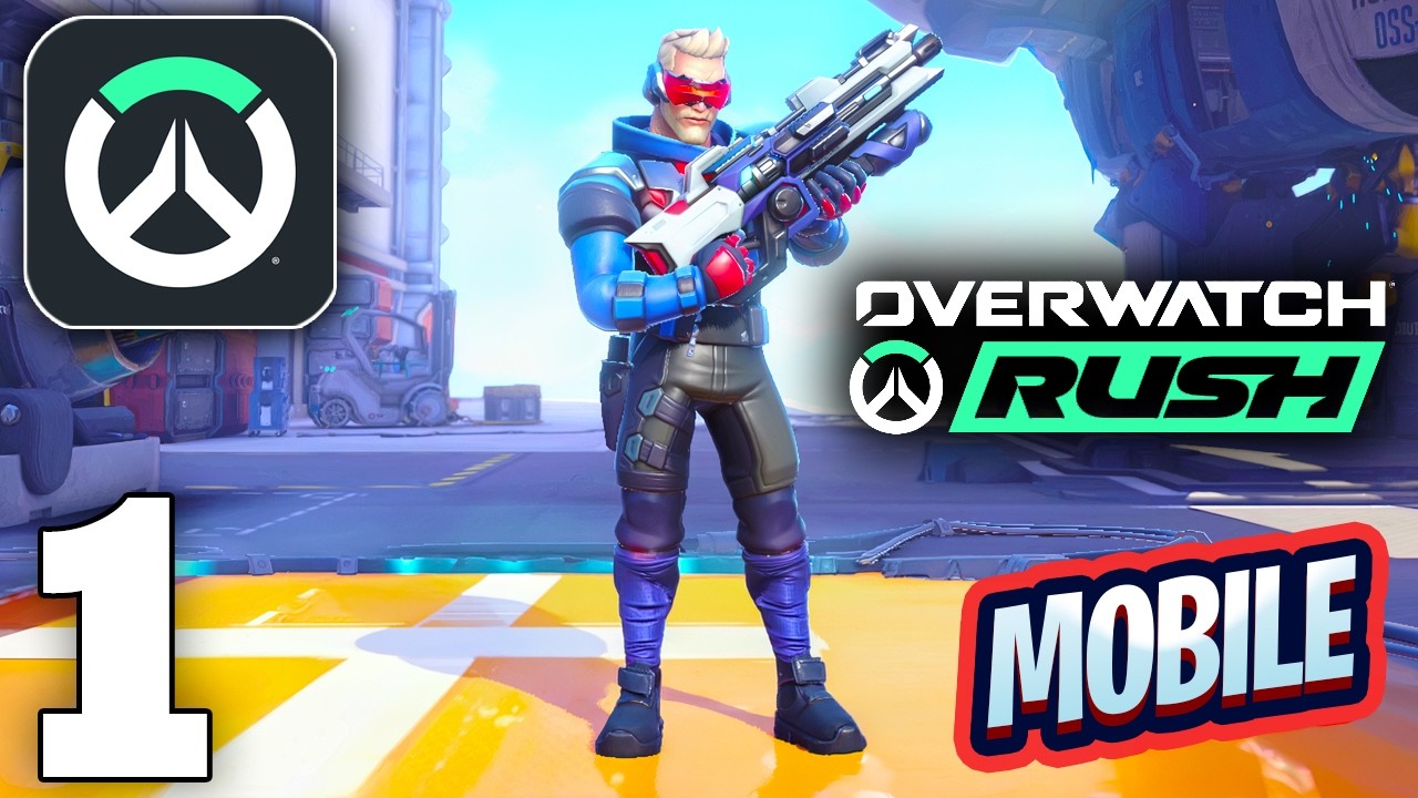 Overwatch Rush Mobile Gameplay Walkthrough Part 1 (iOS, Android)