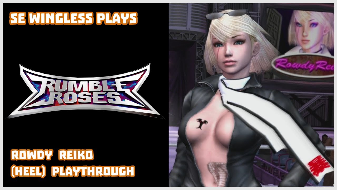 Rumble Roses (PS2) Rowdy Reiko Story - Heel