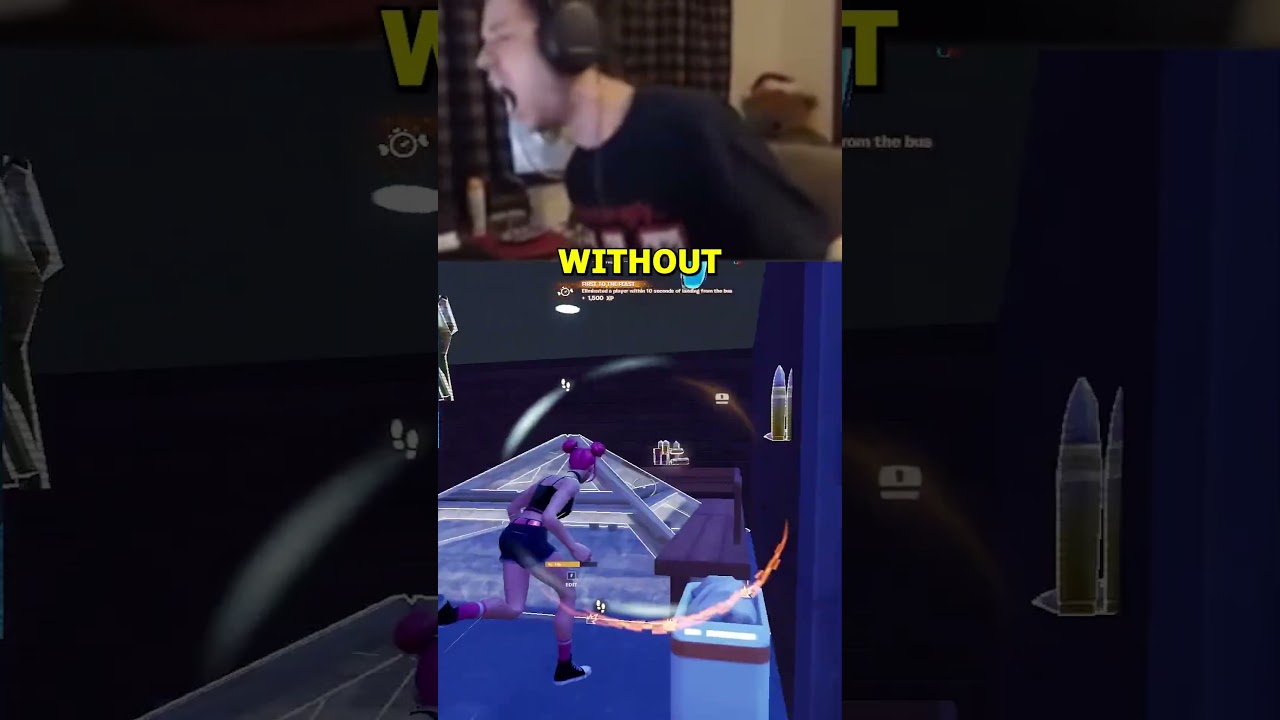 QUEASY CRASHING OUT 🤣* ON FORTNITE’S NEW META ..