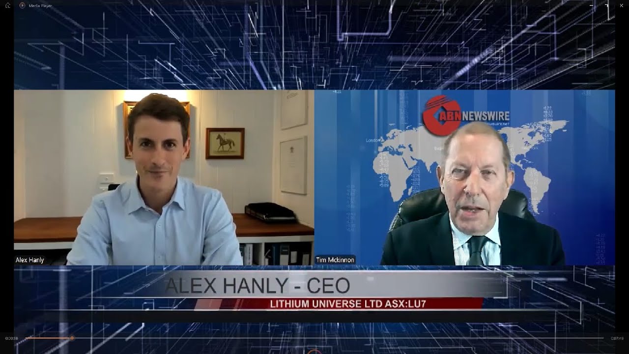 VIDEO: Lithium Universe Limited (ASX:LU7) Alex Hanly CEO Interview - Becancour Refinery Project