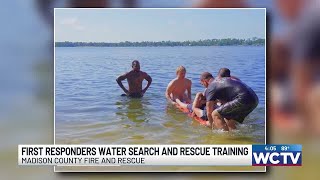 Madison County first responders receive water search and rescue training