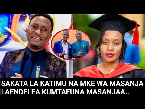 MASANJA NA MKE WAKE WANAENDELEA KUTAFUNWA NA SKENDO YA KATIBU MASANJA APOST HIKI KWA MKEWE 