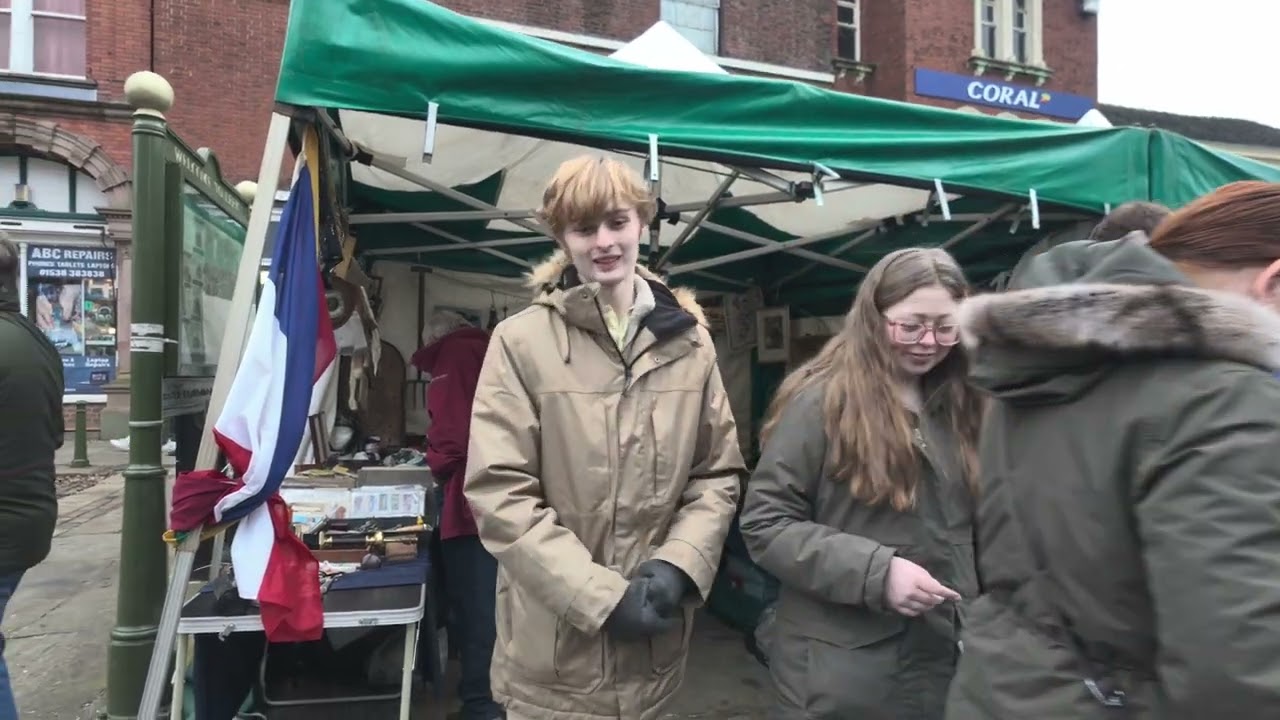 Leek indoor and outdoor markets.