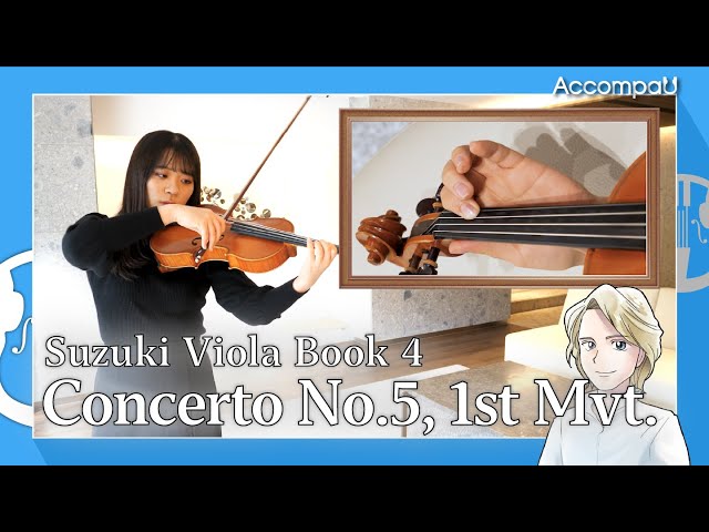 Concerto No.5, 1st Mvt. | F.Seitz | Suzuki Viola Book 4【Practice