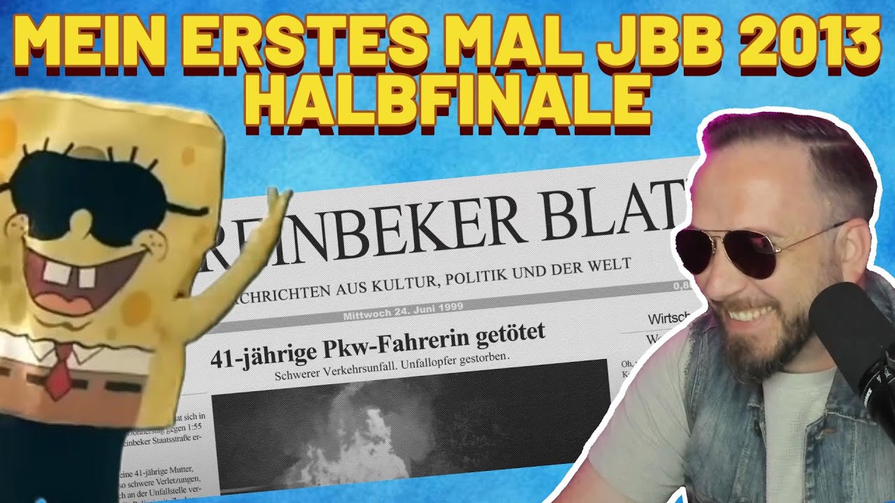 Wie hart war SPONGEBOZZ damals?! ❌ Der arme Winin! 😂 JBB 2013 Halbfinale