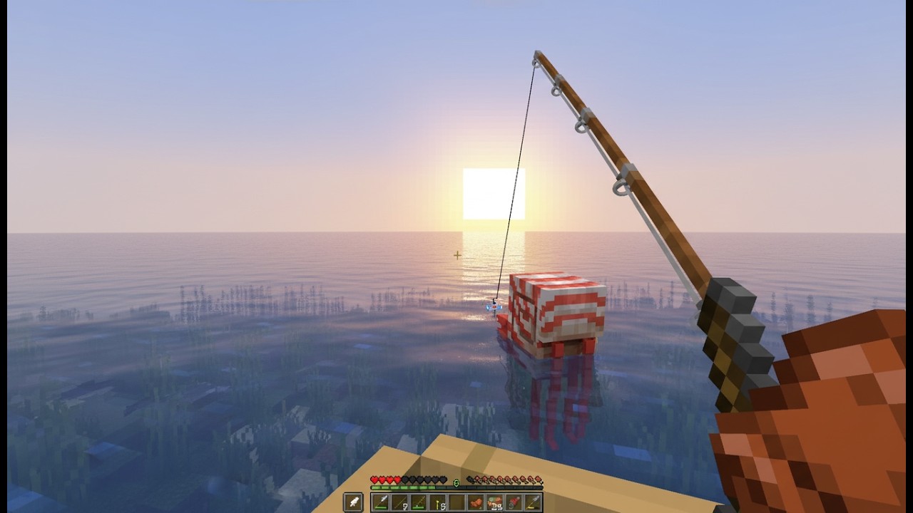 Рыбалка в майнкрафт - как это работает?