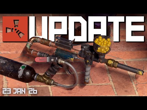Paintball Guns, Mortars, Horse Masks | Rust Update 23rd January 2026