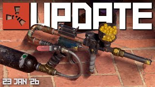 Paintball Guns Are Here, Plus Mortars Ahoy Rust Update 23Rd January 2026