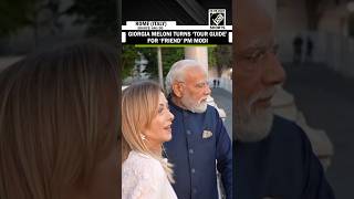 Italy PM Giorgia Meloni turns ‘tour guide’ for PM Modi, #Melodi moments go viral on internet