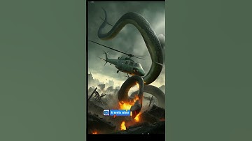 AI NATURE EXPLORATION|GIANT SNAKE|GIANT PYTHON #subscribe #ai #animation #pyton #trending