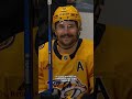 Fil hitting the bobblehead celly on his bobblehead night 😂 #nhl #predsnhl