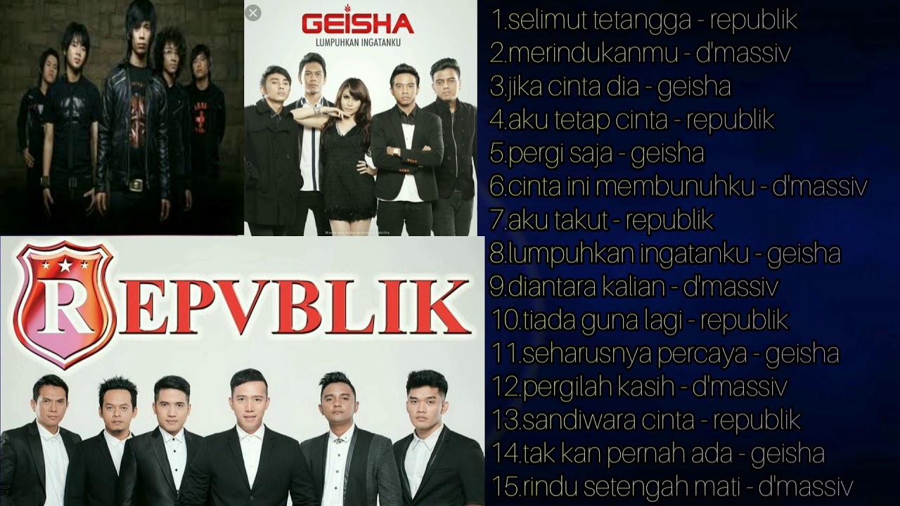 Kompilasi band terHITS indonesia                                                      mp3 music full