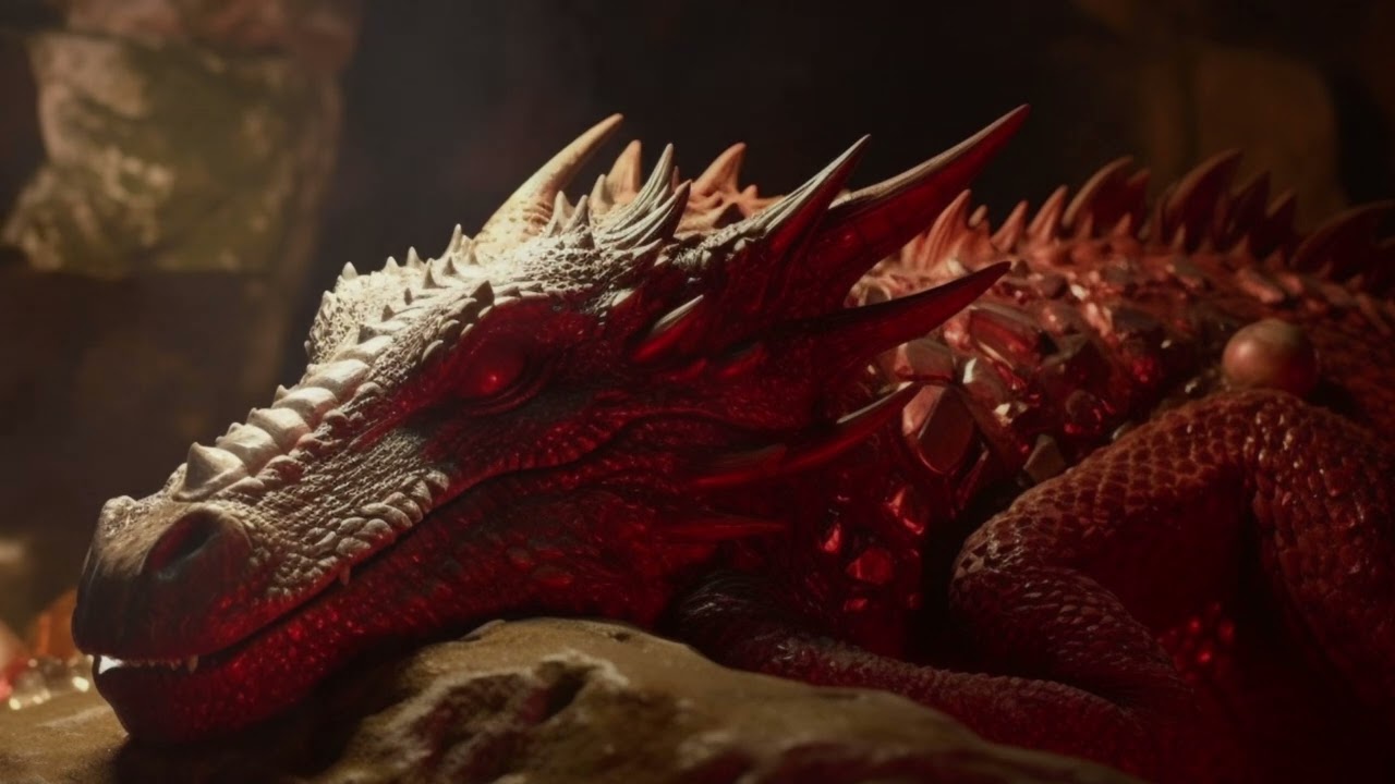 Sleeping Dragon I Calming Dragon Cave Ambience - 11 Hours of Epic Dragon Lair Sounds