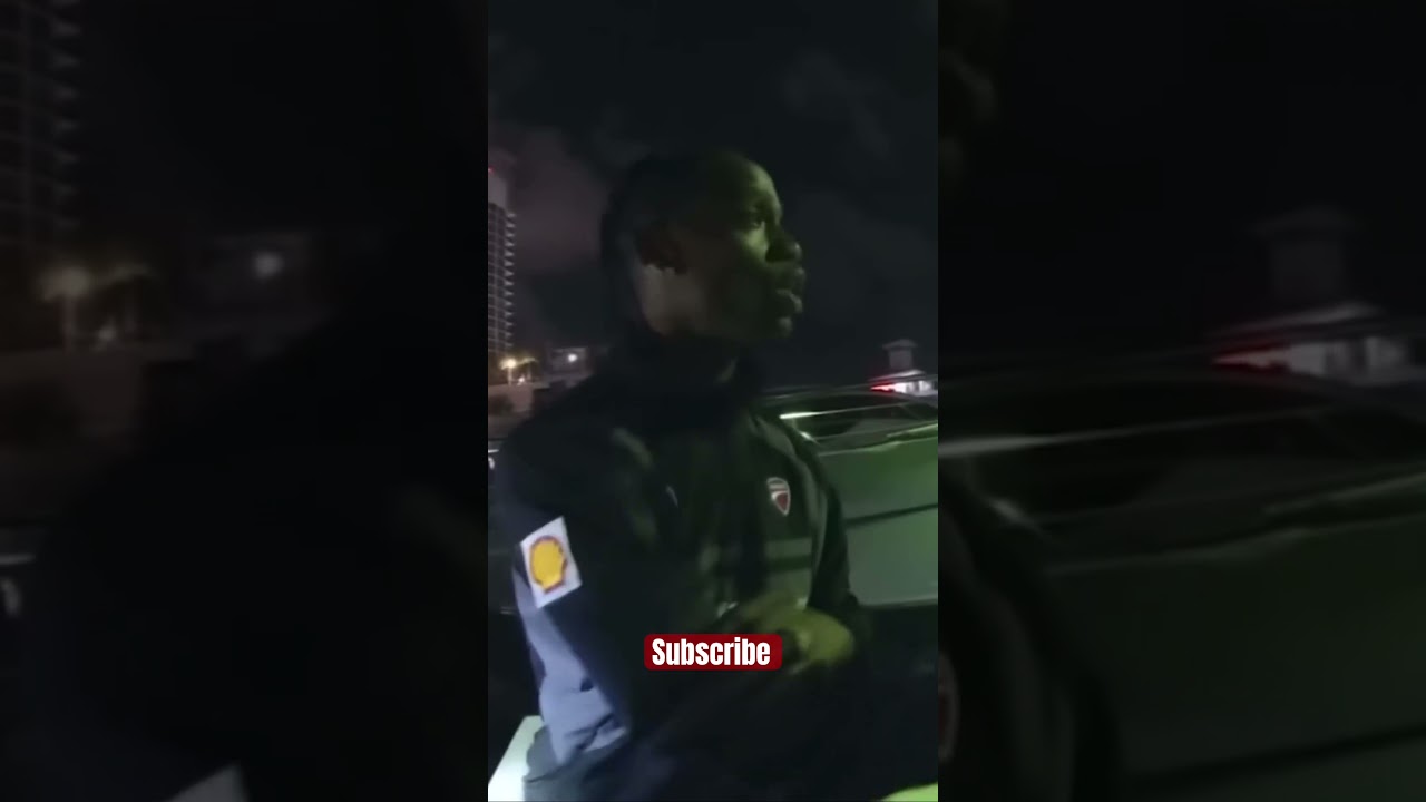 Travis Scott demanding respect while on one in Miami! 🤯 