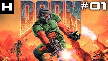The Ultimate Doom (ZDoom) Walkthrough Part 01 [PC] (Episode 1)