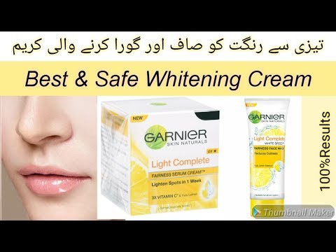 GARNIER LIGHT COMPLETE WHITENING SERUM CREAM REVIEW | With 3x Vitamin C from Yuzu Lemon. 
