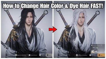 Where Winds Meet - How to Change Hair Color & Dye Hair FAST!